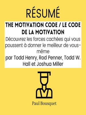 cover image of RÉSUMÉ--The Motivation Code / Le Code de la Motivation